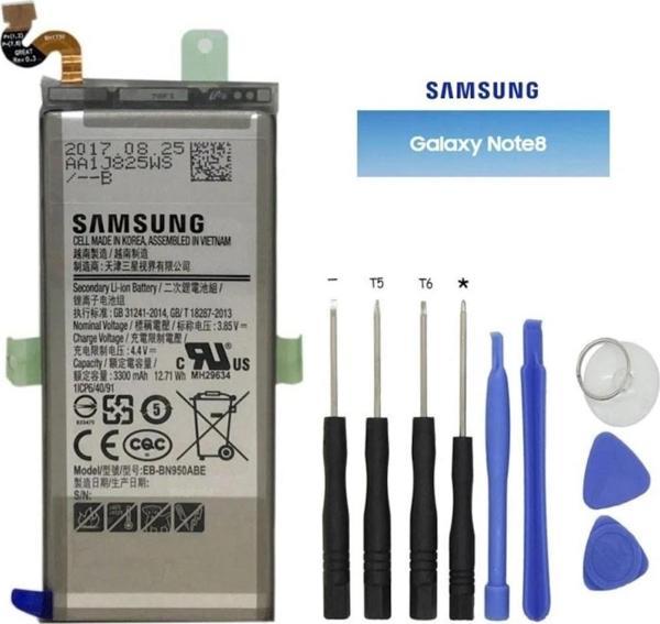 Samsung Note 8 Pil Batarya Eb-Bn950Abe ve Tamir Seti - Image 1