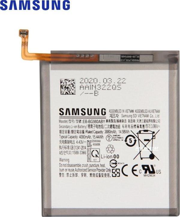 Samsung S20 Pil Batarya Eb-Bg980Aby - Sm-Bg980 - Image 1