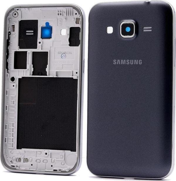 Samsung Galaxy Core Prime Kasa Kapak 2 Simli Sm-g360 - Siyah - Image 1