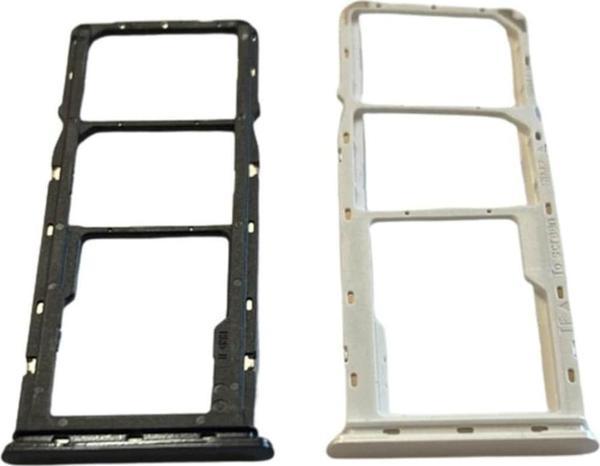 Samsung A04 Sim Kart Tepsisi A045f Sim Aparatı - Beyaz - Image 1