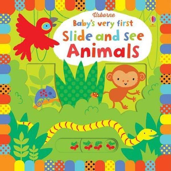 Baby's Very First Slide and See Animals - Usborne - Image 1