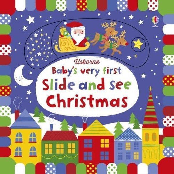 Baby's Very First Slide and See Christmas - Usborne - Image 1