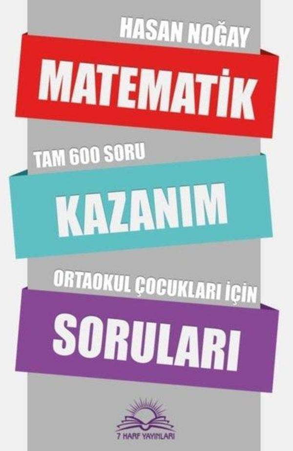 Matematik Kazanım Soruları - 7 Harf Yayınları - Image 1