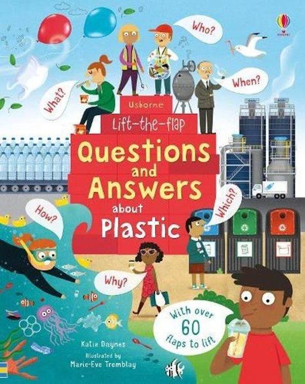 Lift-the-Flap Questions and Answers About Plastic - Usborne - Image 1