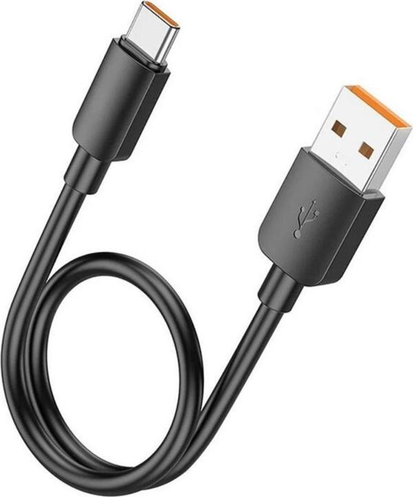 Polham Ultra Hızlı 25CM 27W USB To Type C Şarj Data Kablosu, Telefon, Tablet, Powerbank Şarj Kablosu - Image 1