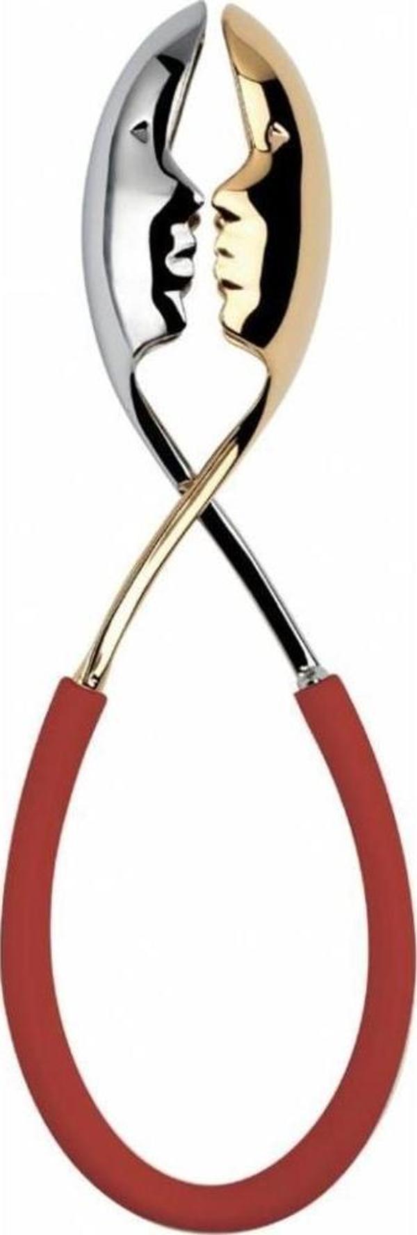 Bugatti Kiss Kırmızı Salata Servis Maşası 8X24Cm - Image 1