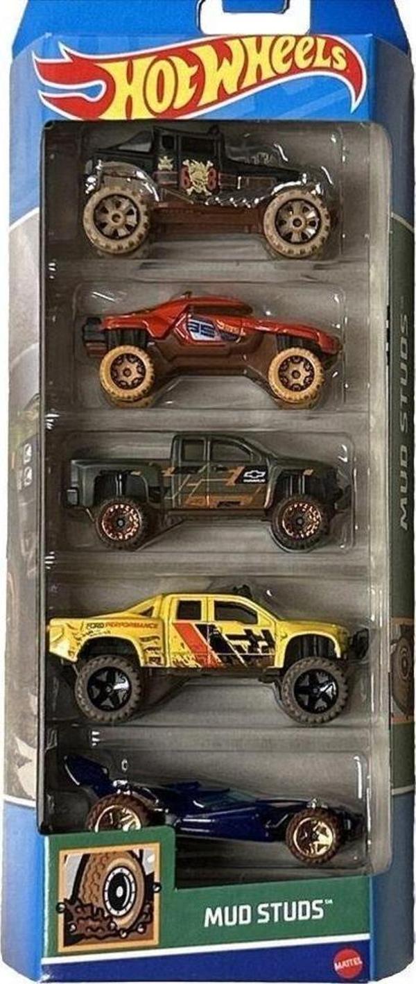 Mattel Hot Wheels Araba Seti 5 Li 1806 HTV40 - Image 1