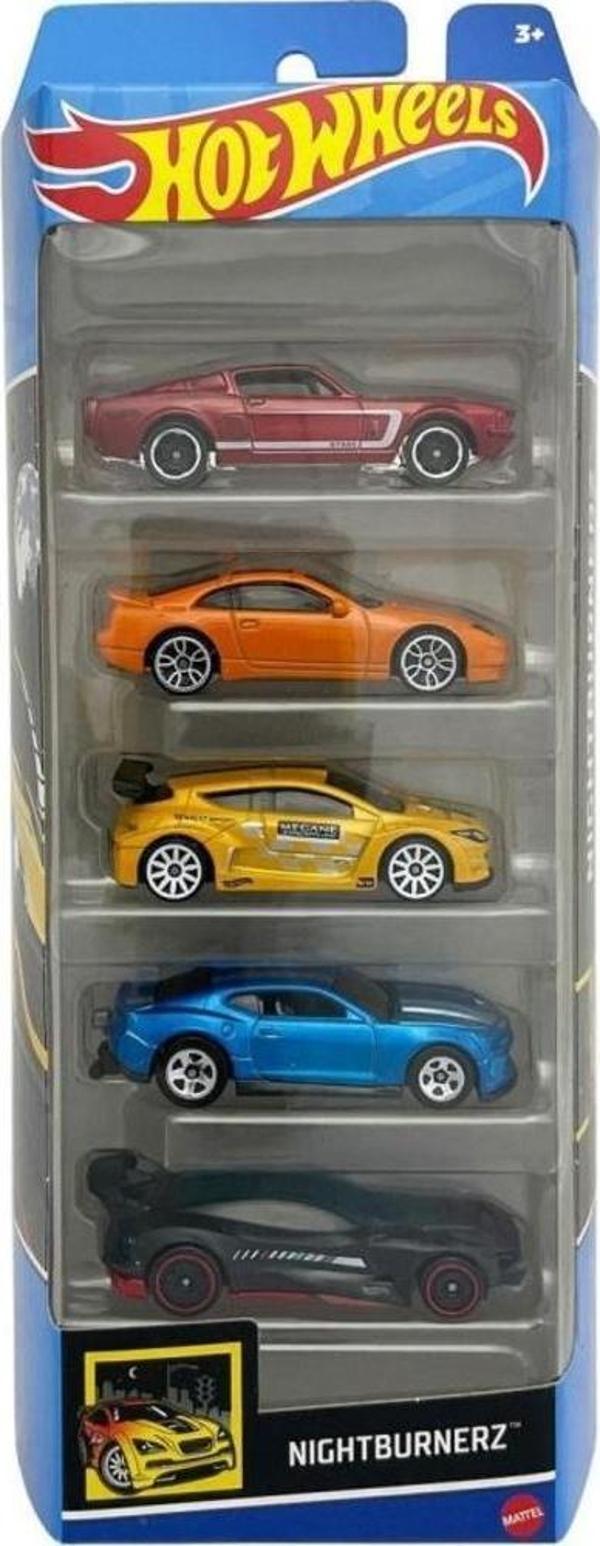 Mattel Hot Wheels Araba Seti 5 Li 1806 HTV43 - Image 1