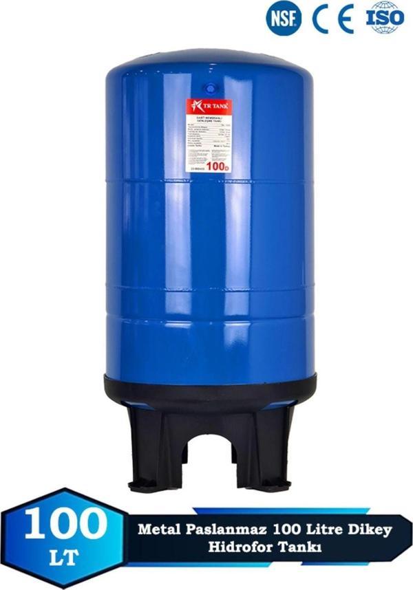 Trtank Profesyonel 100 Litre Dikey Ayaklı Nsf Membranlı Hidrofor Genleşme Tankı - Image 1