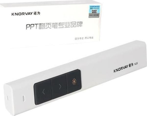 KNORVAY N26 2.4GHZ KABLOSUZ PROFESYONEL SUNUM KUMANDASI (100M) (2818) - Image 1