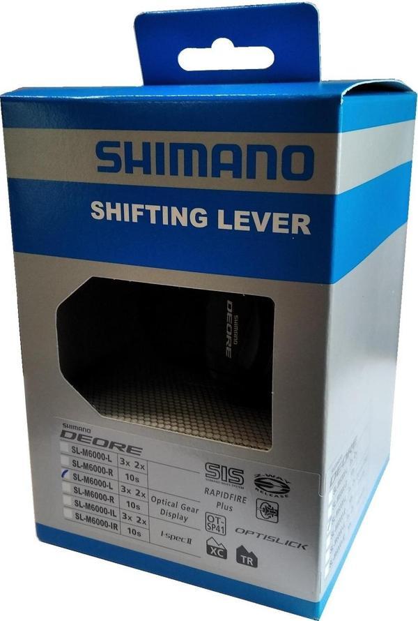 SHIMANO DEORE Vites kolu SL-M6000-L 2/3-vites RAPIDFIRE PLUS - Image 1
