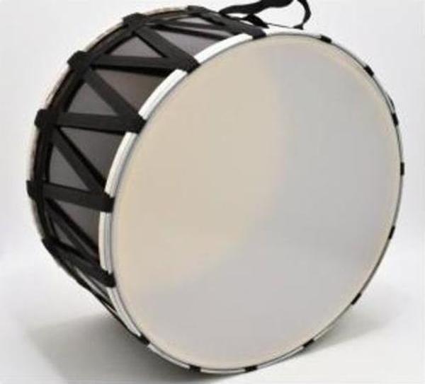 İMECE KD-40PP KONTRAPLAK PLASTİK DERİLİ DAVUL 40 CM + TOKMAK ÇUBUK HEDİYE - Image 1