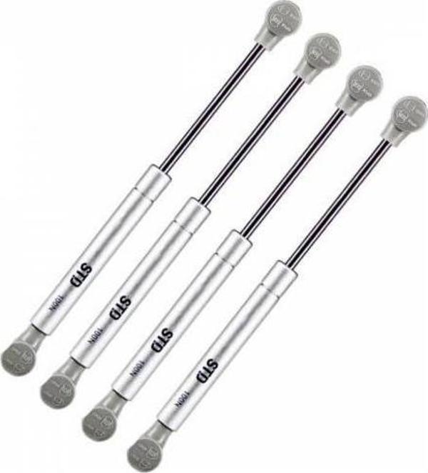 Std 4 Adet Std Dolap Amortisörü Gazlı Piston Kapak Hidroliği 27 cm 100N - Image 1