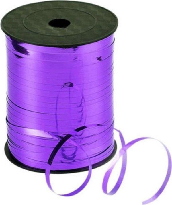 Tifoys Mor Renk Metalik Rafya 8 Mm X 200 Mt - Image 1