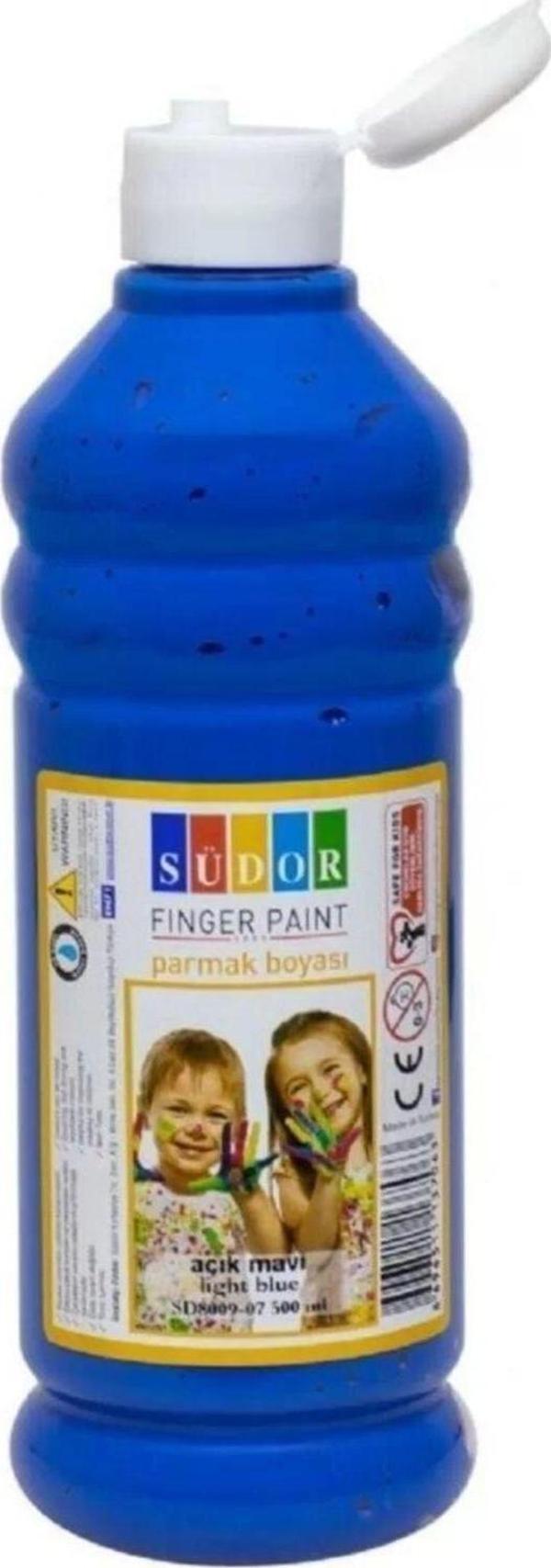 Südor A.Çık Mavi Parmak Boyası - Ekonomik Ambalaj 500 Ml - Image 1
