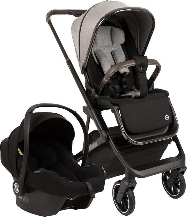 Bagi Nanofold 3 Black Travel Sistem Bebek Arabası Greyson - Image 1