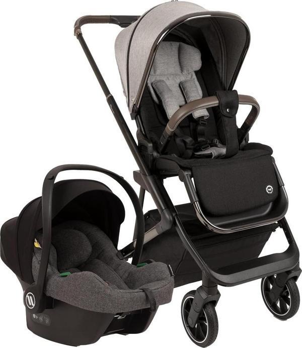 Bagi Nanofold 3 Grey Travel Sistem Bebek Arabası Greyson - Image 1