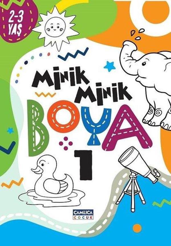 Minik Minik Boya 2-3 Yaş - 1 - Çamlıca Çocuk Yayınları - Image 1