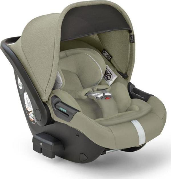 Inglesina Darwin Infant Recline i-Size Gr 0+ Yatırılabilen Bebek Ana Kucağı ve Oto Koltuğu 40-75 cm - Nolita Beige - Image 1