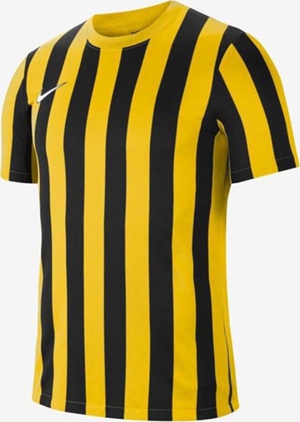 Nike M Striped Division IV Jsy CW3813-719 Sarı & Siyah Erkek Forma - Image 1