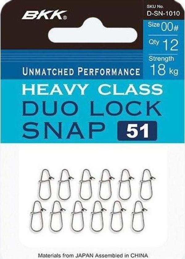BKK Duolock Snap-51 Maket Balık Klipsi - Image 1