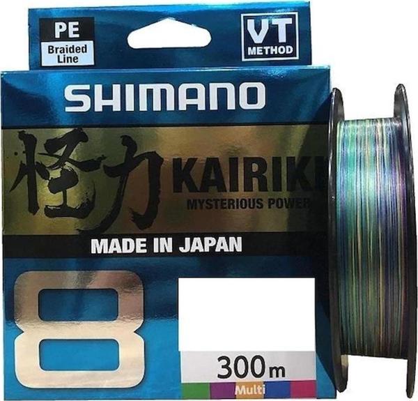 Shimano Kairiki Yeni Seri 8x Multi Color 300m İp Misina (MADE IN JAPAN) 0,19 mm - Image 1