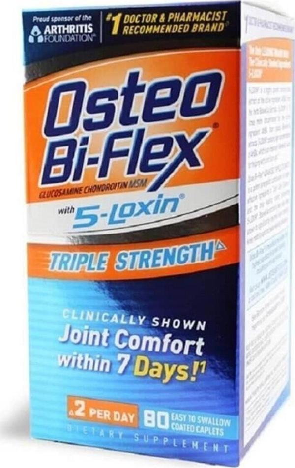 Nature's Bounty Osteo Bi-flex 5-loxin Adv 80 Tablet - Image 1