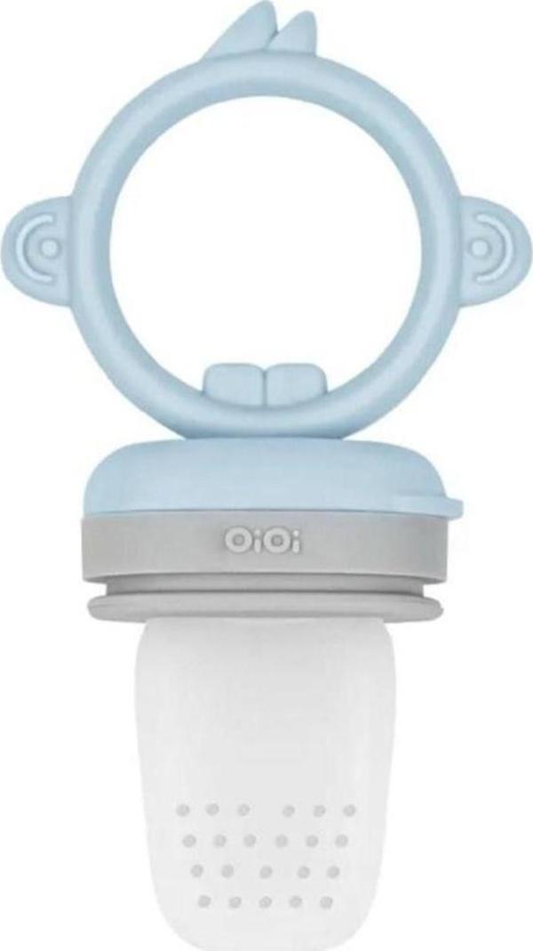 OiOi Püre Meyve Sebze Süzgeci - Mineral Blue/Powder Grey - Image 1