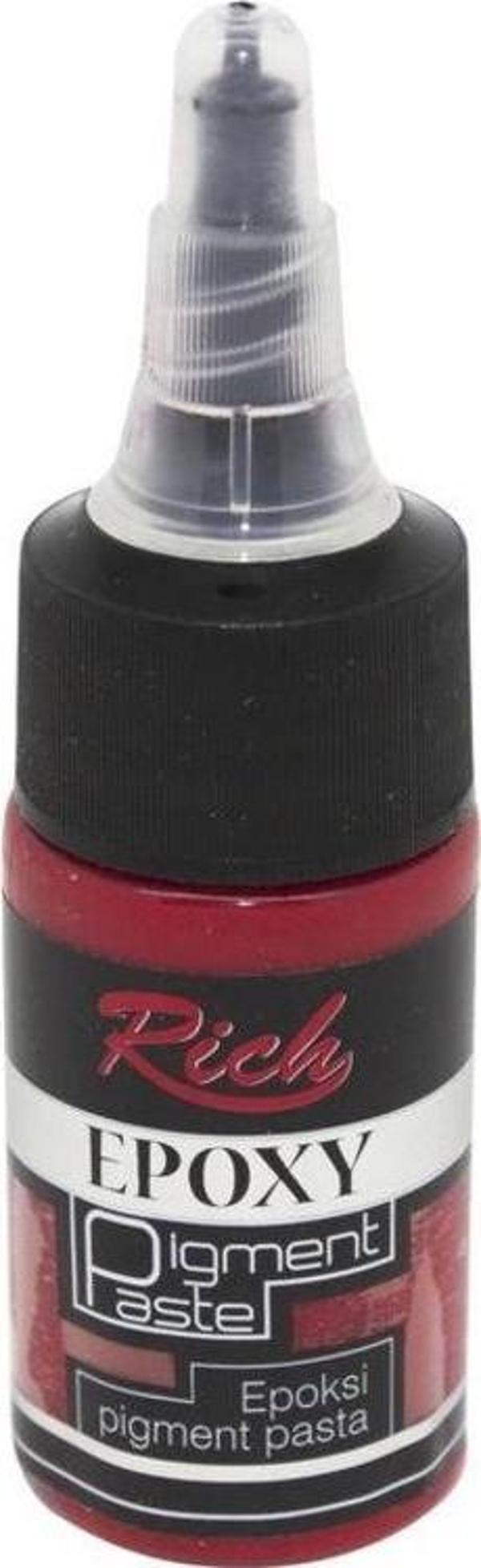 Rich Epoksi Pigment Pasta 20 cc. 11368 BAYRAK KIRMIZI - Image 1