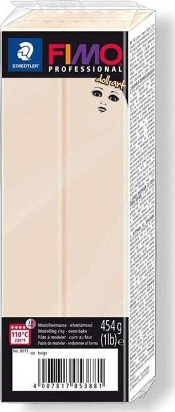 Staedtler Fimo Professional Doll Art Polimer Kil 454 gr. 44 Bej - Image 1
