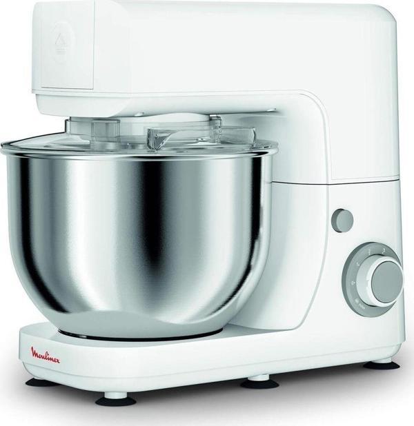 Moulinex Mikser, 800 W, 4,8 Litre, 6 Vitesli Paslanmaz Çelik Mutfak Robotu, Hamur Makinesi - Image 1