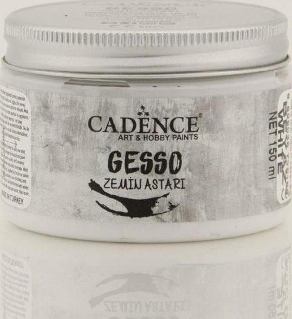 Cadence Gesso Zemin Astarı 150 ml. Beyaz - Image 1