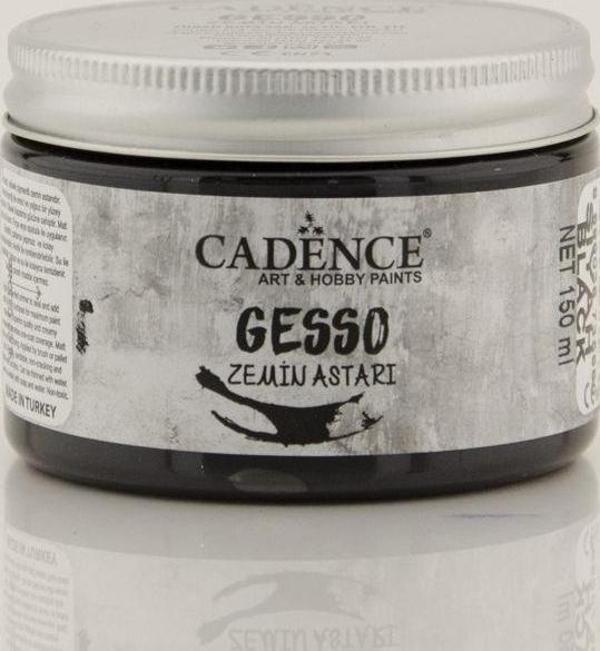Cadence Gesso Zemin Astarı 150 ml. Siyah - Image 1