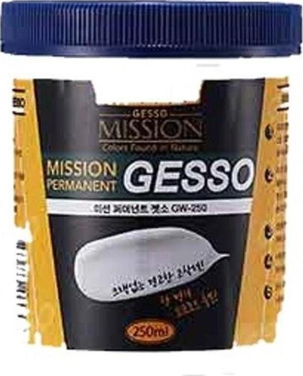 Mission Permanent Gesso 250 ml. GW250 - Image 1