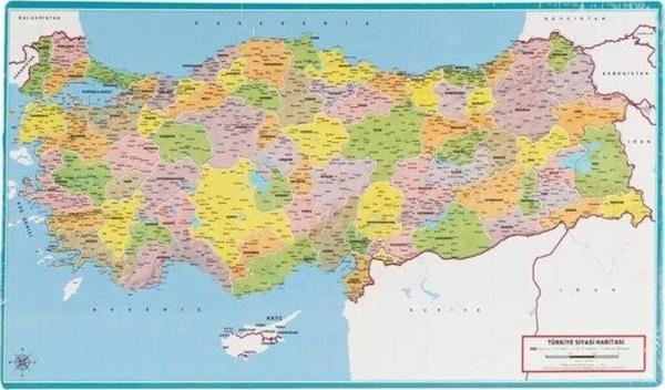 Laço Türkiye Siyasi Haritası Frame Puzzle LCSH001 - Image 1