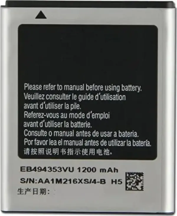 Sesatech Samsung Uyumlu Nokta Teknik S5250 S5253 S5570 Batarya - Image 1