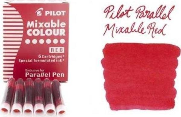 Pilot Parallel Pen Orjinal Kartuş Kırmızı 6 Adet - Image 1