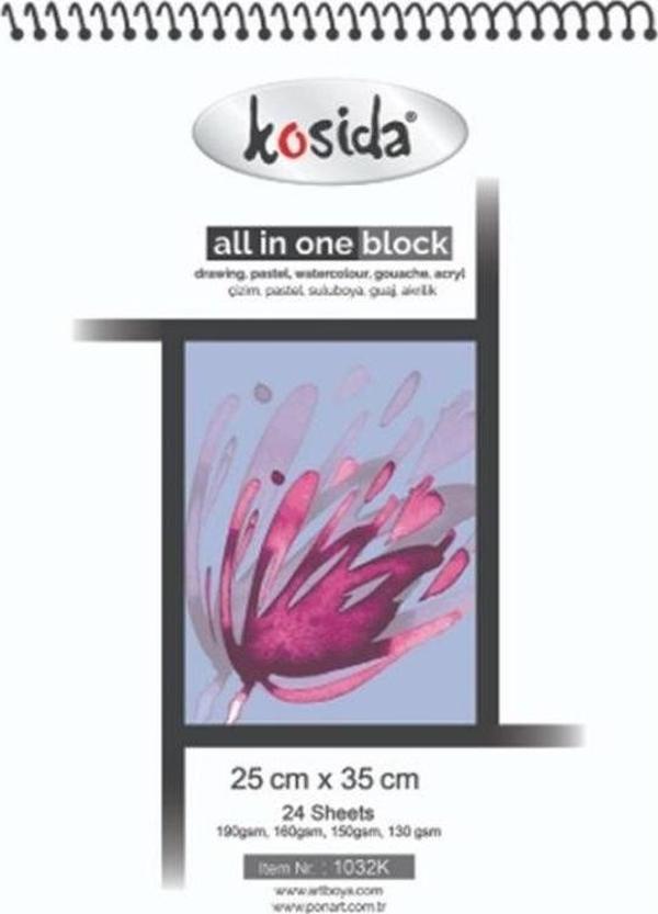 Ponart Kosida All In One Blok 25x35 cm 24 yp - Image 1
