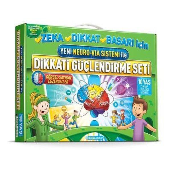 Yeni Neuro-Via Sistemi İle Dikkati Güçlendirme Seti 10 Yaş - Adeda Yayıncılık - Image 1