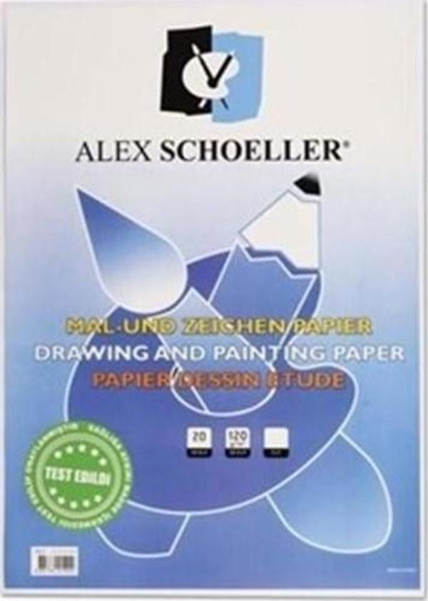 Alex Schoeller Resim Kağıdı 35x50 cm. 120 gr. 20 Adet - Image 1