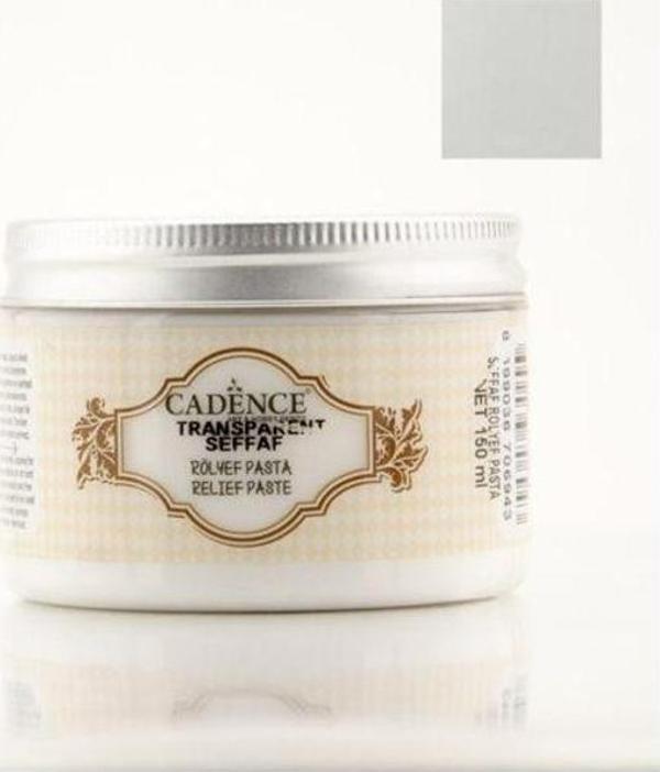 Cadence Şeffaf Rölyef Pasta 150 ml. - Image 1
