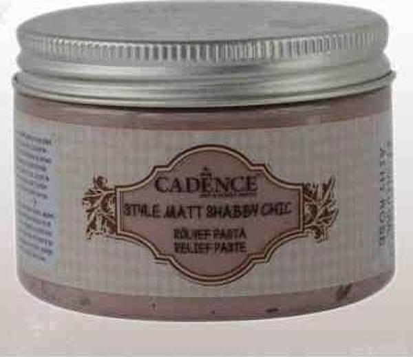 Cadence Style Matt Shabby Chic Rölyef Pasta SR-07 KÜLLÜ GÜL - Image 1
