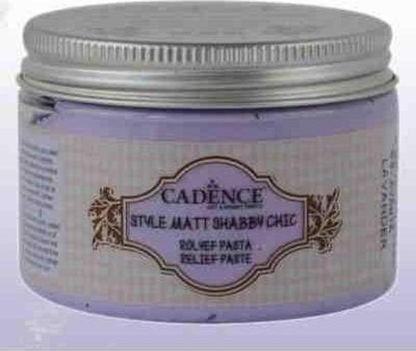Cadence Style Matt Shabby Chic Rölyef Pasta SR-09 LAVANTA - Image 1