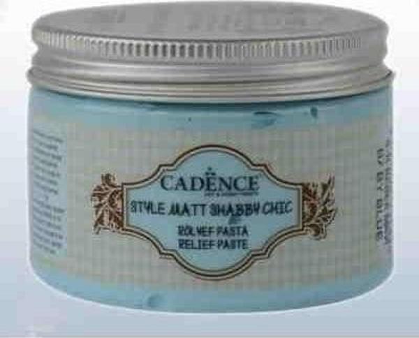 Cadence Style Matt Shabby Chic Rölyef Pasta SR-10 BEBEK MAVİ - Image 1
