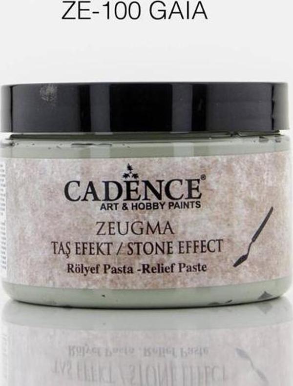 Cadence Zeugma Taş Efekti Rölyef Pasta ZE-100 GAIA - Image 1