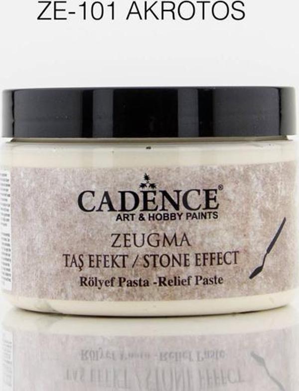 Cadence Zeugma Taş Efekti Rölyef Pasta ZE-101 AKROTOS - Image 1