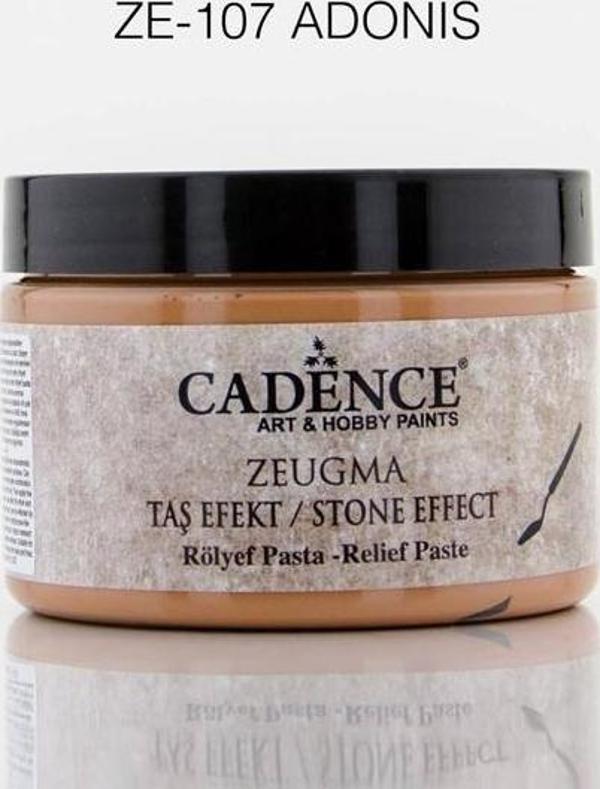 Cadence Zeugma Taş Efekti Rölyef Pasta ZE-107 ADONIS - Image 1