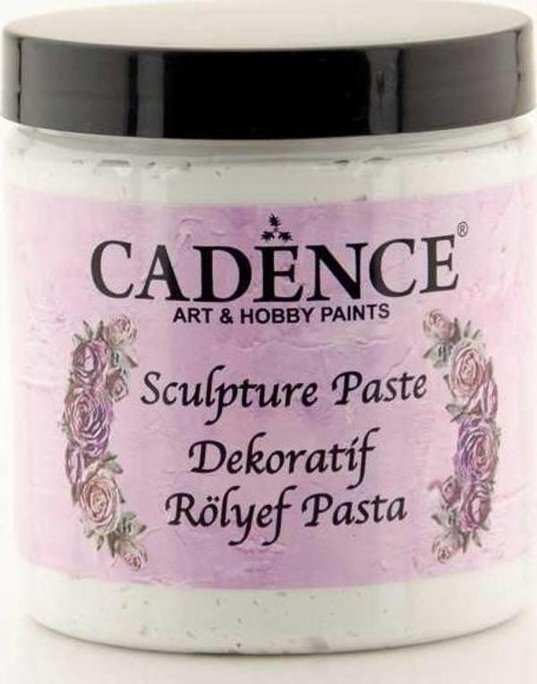 Cadence Sculpture Paste (Dekoratif Rölyef Pasta) 250 ml. - Image 1