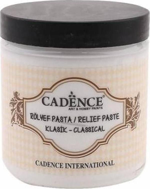 Cadence Klasik Rölyef Pasta 250 ml. (450 gr.) - Image 1