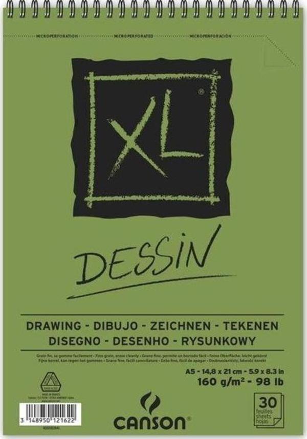 Canson XL Dessin Çizim Defteri 160 gr. A5 30 yp. - Image 1